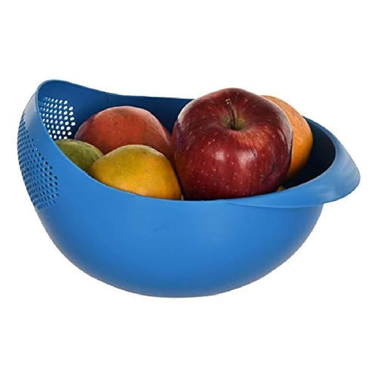 Colander 1 x Big - Fruit Basket, Pasta Strainer, Vegetable Strainer, Kitchen Washing Bowl